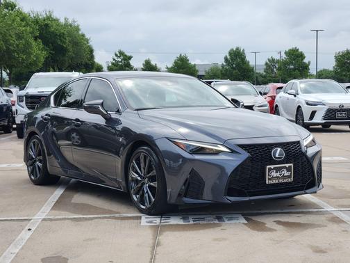Gray 2023 Lexus IS 350 Base