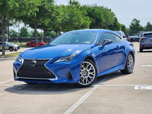 Grecian Blue 2022 Lexus RC 350 350