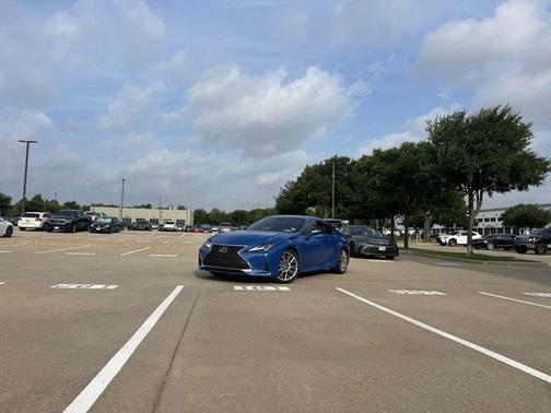 Blue 2022 Lexus RC 350 350
