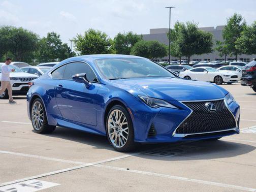 Grecian Blue 2022 Lexus RC 350 350