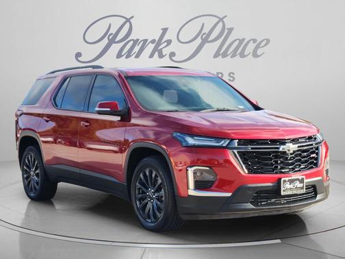 Radiant Red 2023 Chevrolet Traverse RS