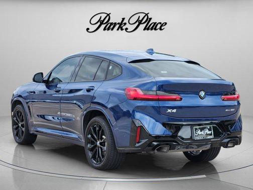 Blue Metallic 2024 BMW X4 xDrive30i