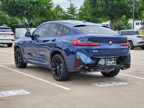 Blue Metallic 2024 BMW X4 xDrive30i
