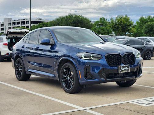 Blue Metallic 2024 BMW X4 xDrive30i