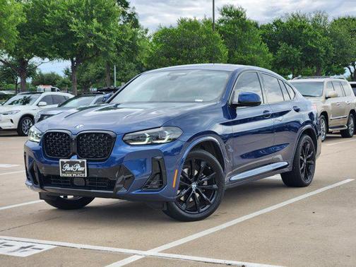 Blue Metallic 2024 BMW X4 xDrive30i