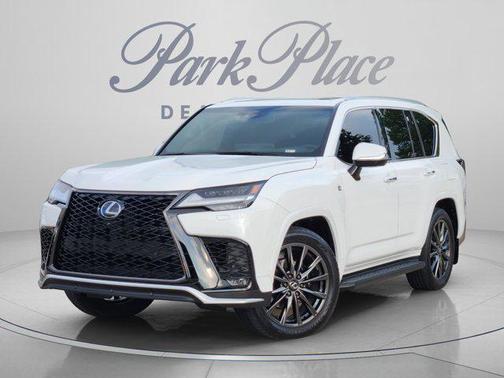 Ultra White 2024 Lexus LX 600 F SPORT