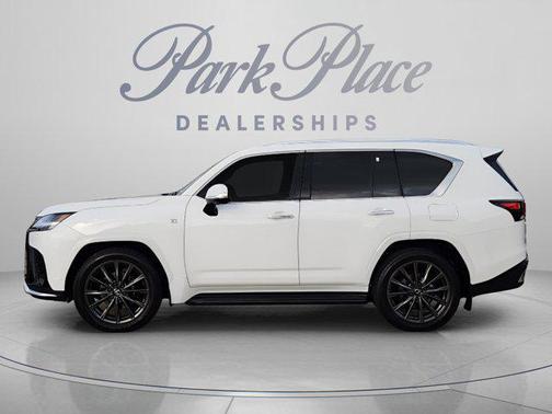 Ultra White 2024 Lexus LX 600 F SPORT