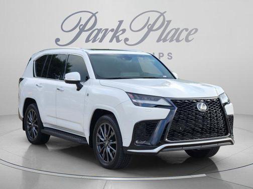 Ultra White 2024 Lexus LX 600 F SPORT