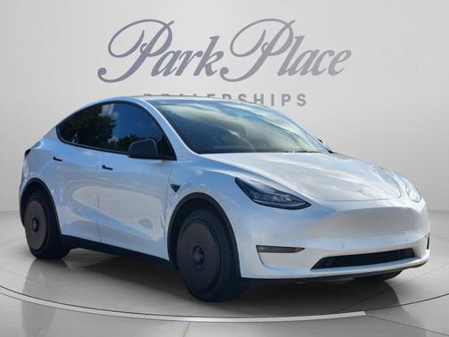 Pearl White Multi-Coat 2021 Tesla Model Y Long Range Dual Motor All-Wheel Drive