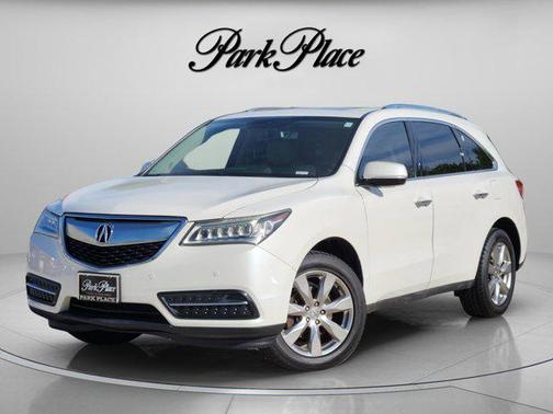White Diamond Pearl 2014 Acura MDX 3.5L Advance Pkg w/Entertainment Pkg