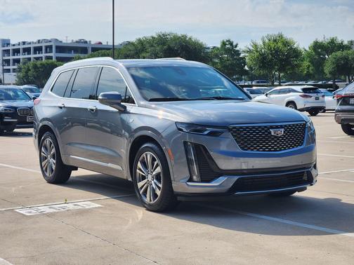 Steel Metallic 2021 Cadillac XT6 Premium Luxury FWD