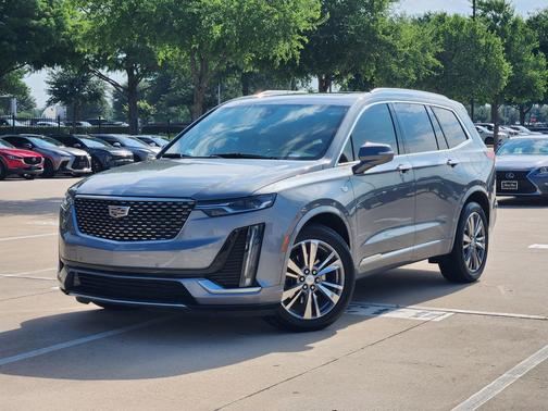 Steel Metallic 2021 Cadillac XT6 Premium Luxury FWD