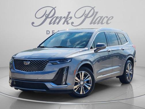 Steel Metallic 2021 Cadillac XT6 Premium Luxury FWD