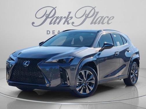 Cloudburst Gray w/Obsidian Roof 2026 Lexus UX 300h F SPORT Design