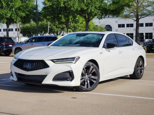 Platinum White Pearl 2021 Acura TLX A-Spec