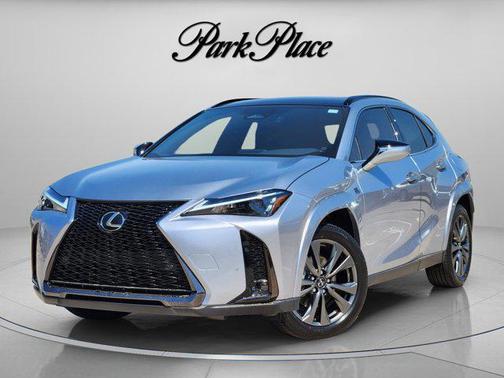 Cloudburst Gray w/Obsidian Roof 2026 Lexus UX 300h F SPORT Design