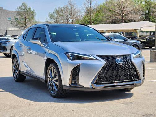 Cloudburst Gray w/Obsidian Roof 2026 Lexus UX 300h F SPORT Design