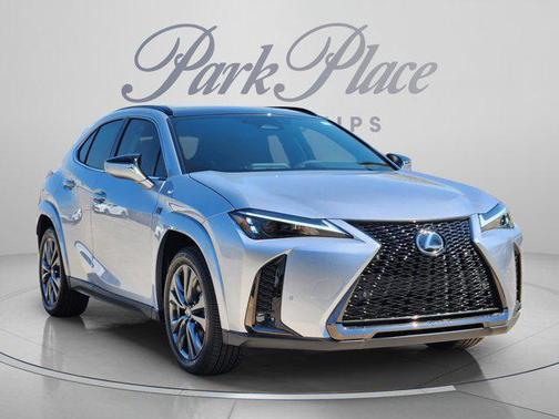 Cloudburst Gray w/Obsidian Roof 2026 Lexus UX 300h F SPORT Design