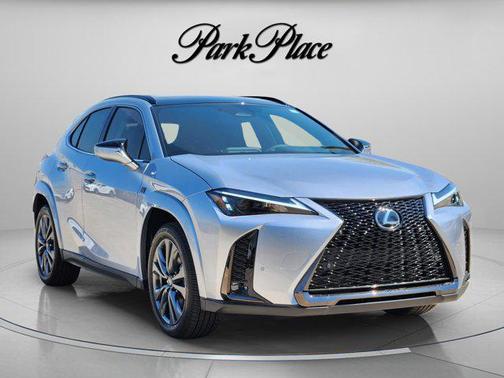 Cloudburst Gray w/Obsidian Roof 2026 Lexus UX 300h F SPORT Design