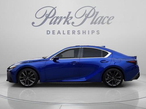 Ultrasonic Blue 2.0 2024 Lexus IS 350 Base