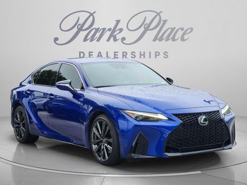 Ultrasonic Blue 2.0 2024 Lexus IS 350 Base