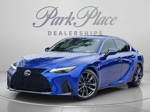Ultrasonic Blue 2.0 2024 Lexus IS 350 F Sport