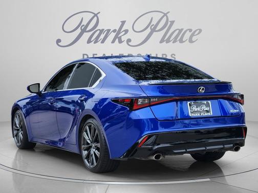 Ultrasonic Blue 2.0 2024 Lexus IS 350 Base