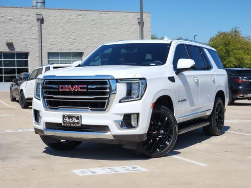 Summit White 2022 GMC Yukon SLT