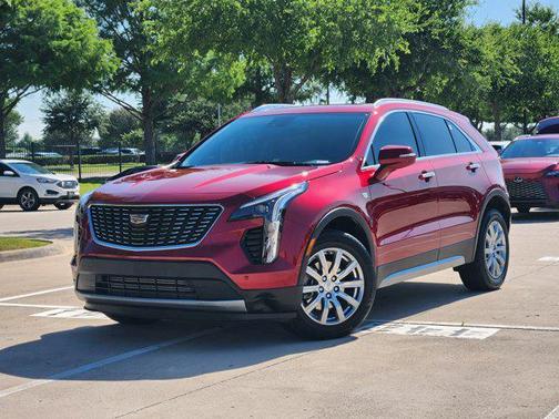 Radiant Red 2023 Cadillac XT4 Premium Luxury