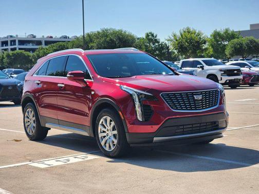 Radiant Red 2023 Cadillac XT4 Premium Luxury