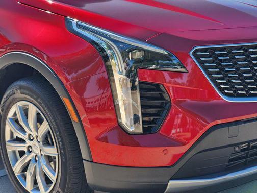 Radiant Red 2023 Cadillac XT4 Premium Luxury