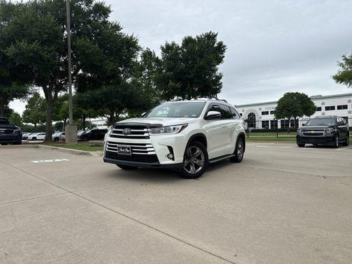 Blizzard Pearl 2018 Toyota Highlander Limited Platinum