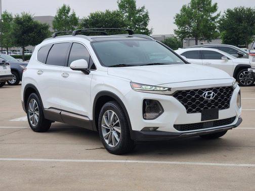 Quartz White 2020 Hyundai SANTA FE Limited 2.4