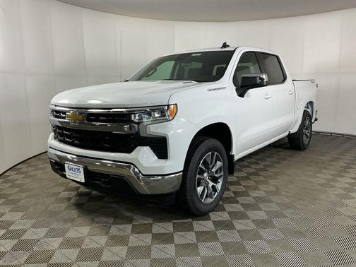 Summit White 2026 Chevrolet Silverado 1500 LT