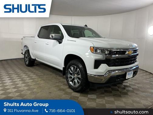 Summit White 2026 Chevrolet Silverado 1500 LT