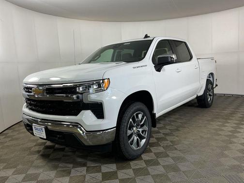Summit White 2026 Chevrolet Silverado 1500 LT
