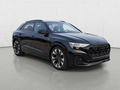Mythos Black Metallic 2026 Audi Q8 55 Prestige