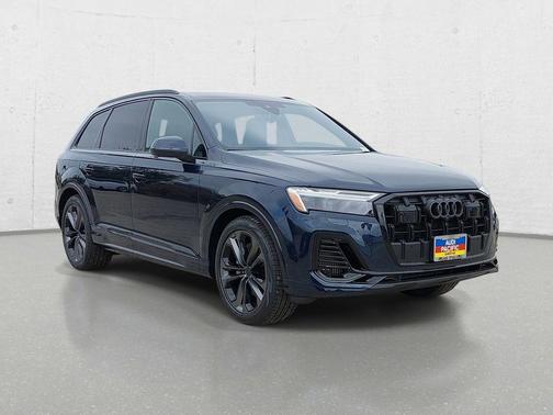 Waitomo Blue Metallic 2026 Audi Q7 55 Premium Plus