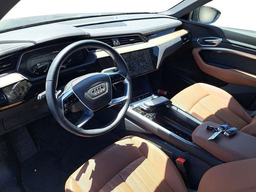 Black Metallic 2024 Audi Q8 e-tron Premium Plus