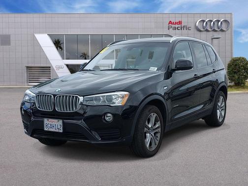 Jet Black 2017 BMW X3 xDrive35i