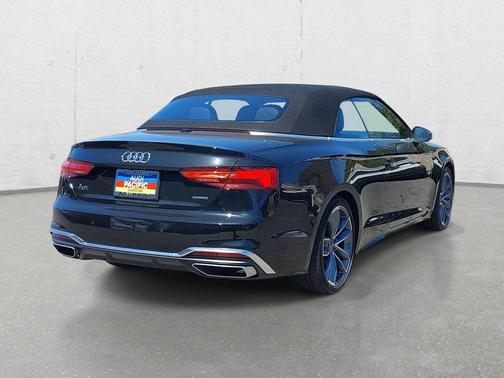 Mythos Black Metallic/Black Roof 2024 Audi A5 Premium 45 TFSI S line quattro S tronic