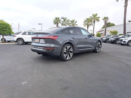 Magnet Gray 2024 Audi Q8 e-tron Prestige