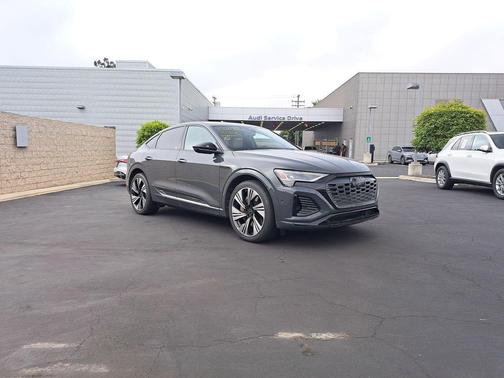 Magnet Gray 2024 Audi Q8 e-tron Prestige