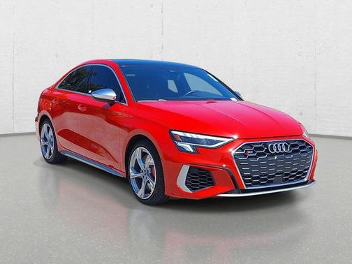 Tango Red Metallic 2023 Audi S3 Premium Plus TFSI quattro S tronic