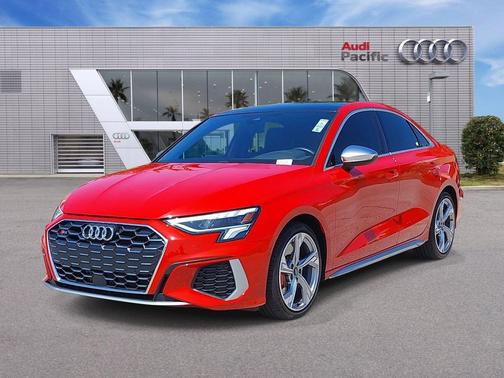 Tango Red Metallic 2023 Audi S3 Premium Plus TFSI quattro S tronic