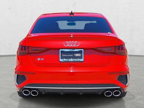 Tango Red Metallic 2023 Audi S3 Premium Plus TFSI quattro S tronic