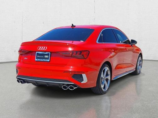 Tango Red Metallic 2023 Audi S3 Premium Plus TFSI quattro S tronic