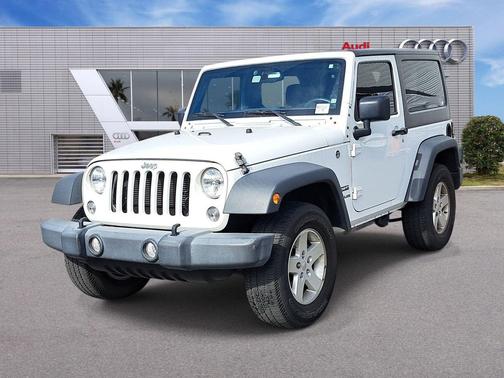 Bright White Clearcoat 2017 Jeep Wrangler Sport