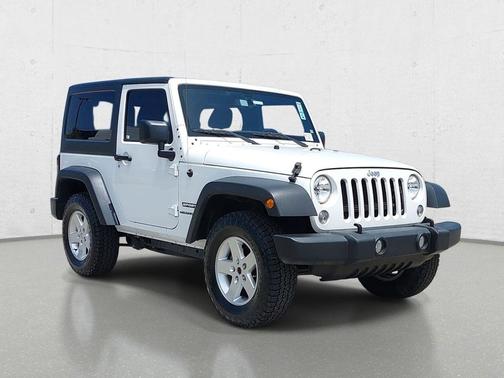 Bright White Clearcoat 2017 Jeep Wrangler Sport