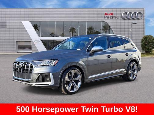 Daytona Gray Pearl Effect 2024 Audi SQ7 4.0T Premium Plus